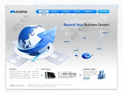 藍(lán)色科技開發(fā)公司網(wǎng)頁模板設(shè)計(jì)與開發(fā)指南